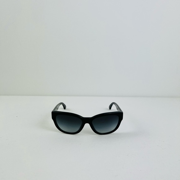 Ralph Lauren RL 8101 Black Cat Eye Statement Black Lens Sunglasses - Picture 2 of 12